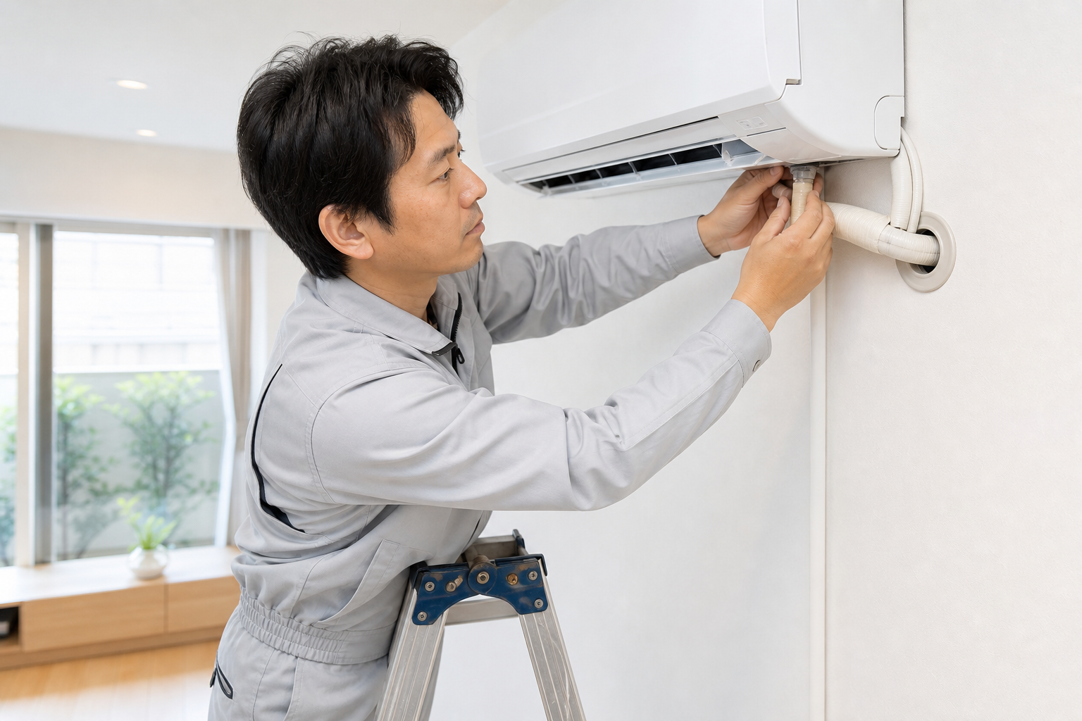 エアコン取付工事